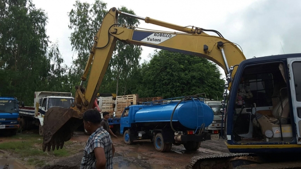 ขายรถแบ็คโฮ sk 120 ไฟฟ้าครบ ใบซื้อขาย