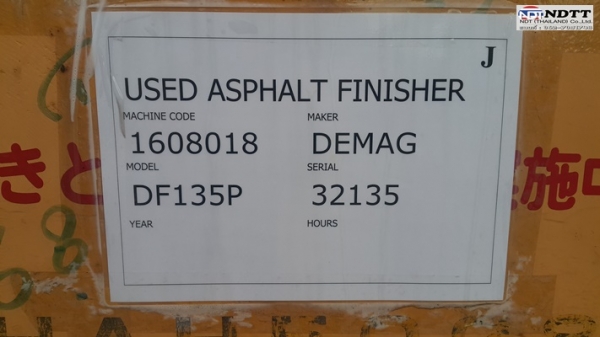 รถปูยาง DEMAG DF-135P นำเข้าจากญี่ปุ่น สภาพสวยๆไปเลย ราคาไม่แพงแน่นอนครับ