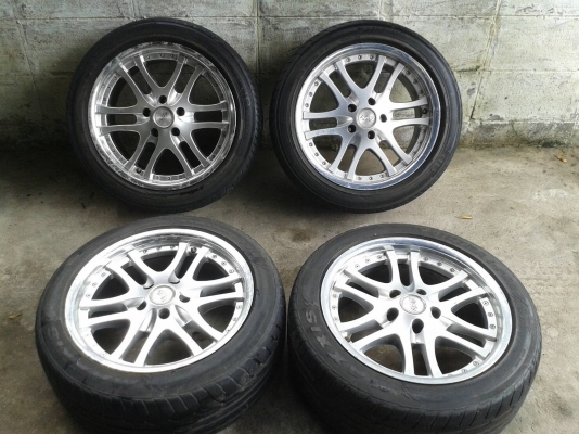 ขอบ17นิ้ว5รู114 พร้อมยาง ชุดนี้ ราคา 7200 บาท