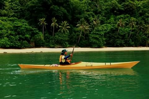 เรือ คายัค ไม้ woodden sea kayak เรือ คายัค ไม้ woodden sea kayak