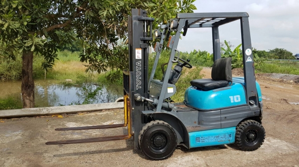 ขายด่วนรถยกนอกT0YOTA6FG10-6ยก1.0ตันเสาสูง3เมตรยางตัน4เส้นรถนอกนำเข้ายังไม่เคยใช้งานในเมืองไทยเลย=รุ่นใหม่ขายถูกๆๆ