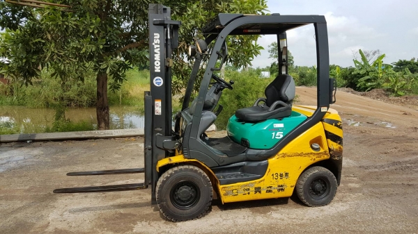 ขายด่วนรถยกKOMATSU FG15-18 ยก1.5ตันเสาสูง3เมตรเกียรออโต้รถนอกนำเข้ายังไม่เคยใช้งานในเมืองไทยเลย=รุ่นใหม่ขายถูกๆๆ