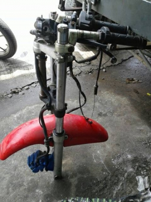 ชุดช่วงหน้า แผงคอ แฮนด์ NSR