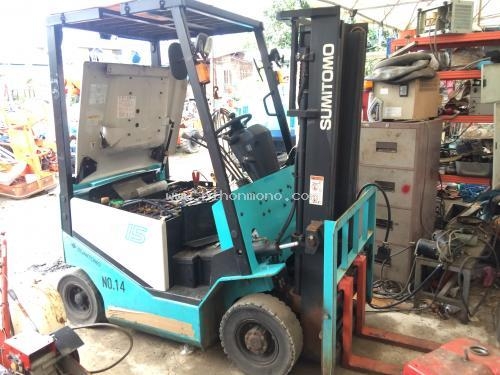 ขาย รถยกไฟฟ้า  SUMITOMO  41-FB15PE  รหัสสินค้า 80904426  Tel.081-8283376 Line: nihonmono