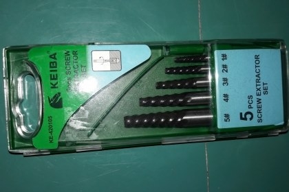 ขายชุดดอกเจาะขยายรูคว้านรู5ตัวชุด  KEIBA MADE IN JAPAN.