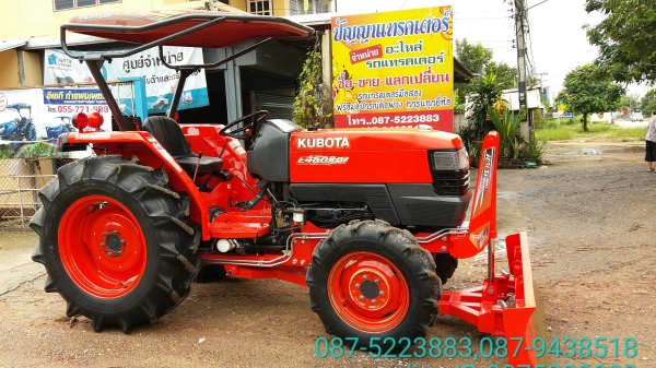 ปัญญาแทรคเตอร์..จัดมาให้ครับ ด่วน!!!คูโบต้า L4508DI พร้อมใบมีดคานล่างFD183พร้อมโรตาลี่RX180 สภาพพร้อมใช้ เล่มทะเบียนพร้อม จัดส่ง อ.ศรีสำโรง จ.สุโขทัย