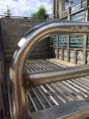 Isuzu NPR59LU 115แรง ห้างแท้ปี35 เกียรสั้นหัวยกได้ Fหลัง กะบะสแตนเลส เล่มพร้อมโอน