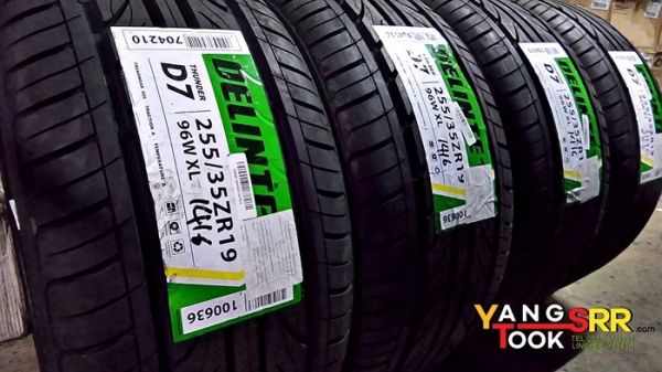 DELINTE D7 255/35R19 เส้นละ 4,500 บาท