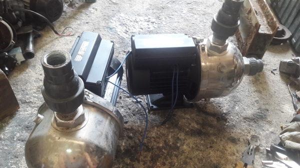 ขาย !! ปั้มน้ำหอยโข่งกุนด์ฟอส ขนาด1แรง220v.สภาพดี พร้อมใช้งาน