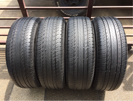 ยาง Bridgestone 245 70 16 กลางปี16 ดอกเต็ม ใช้กันยาว ราคาไม่แพง