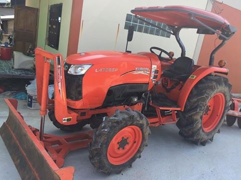 ขายรถไถkubota L4708SP 983ชม.สภาพเดิมสวยยางเต็ม ช่วงล่างดี อุปกรณ์ใบดันหน้า ผาน6