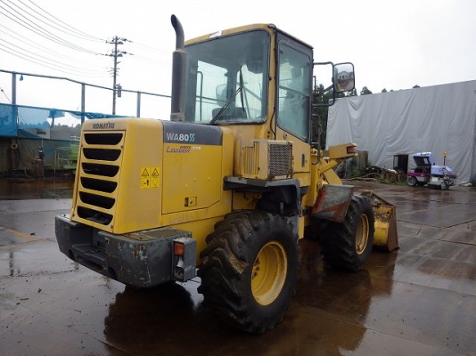 รถตักWA80-3SS รถปีใหม่2005เก่าญี่ปุ่นสภาพสวยหล่อเลยคันนิ ใช้งานน้อย5000นิดๆ