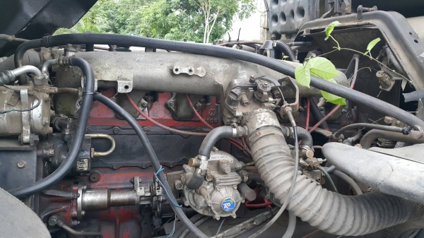 Hino 2k รถ12ล้อรั้ว กระบะยาว 7.50.  เมตร