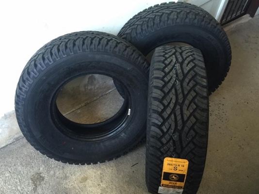 ยางใหม่ 265-70-16 AT