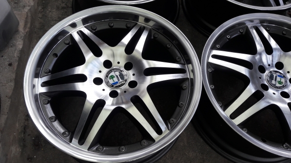 ฝากขายแม็กบราบัส Block 6 ขอบ19เดิมๆรู112 ใส่ BENZ AUDI