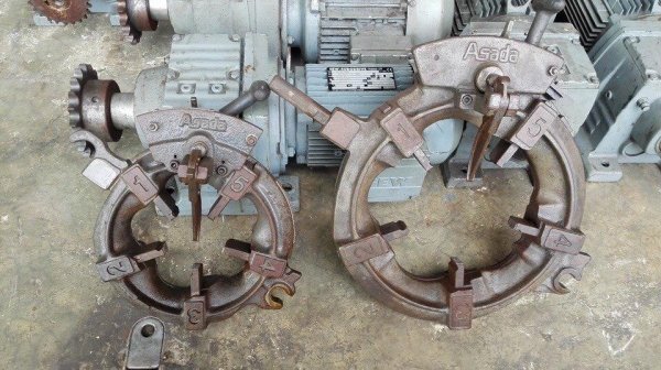 ต้าปแป้ปญี่ปุ่น Asada รุ่น PISET No.6 ต้าป 2"- 6" อุปกรณ์ครบเก่าเก็บใช้น้อยมาเทสก่อนได้!!