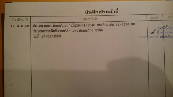 หางโรเบท3คานแท้ปี2546ของPK...เล่มทะเบียนพร้อม ชุดโอนพร้อม.