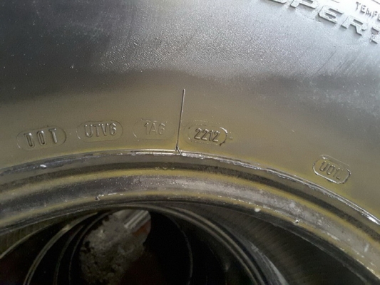 Cooper AT3 ขนาด 265/75/16 ปี12 สภาพสวยๆ 1ชุด