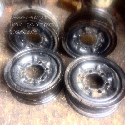 ดีเคเอซออโต้พาร์ท กะทะล้อเซียงกงรถบรรทุกโตโยต้าไดน่า ขอบ16นิ้ว6รู มือสองเก่าเเท้นำเข้าจากญี่ปุ่น