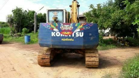 KOMATSU 415,000 บาท PC120-5 เครื่องดี ปั้มดี (ไฟฟ้าตัด) โช่หนา ช่วงล่างพอใช้ เอกสารสัญญาซื้อขาย  รถอยู่ จ.สุรินทร์.  090-772-3710 090-772-3708