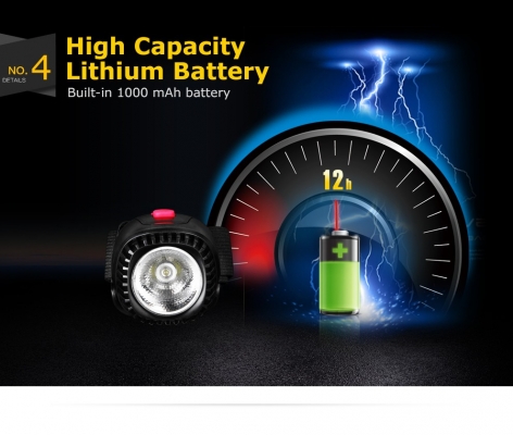 ไฟฉายคาดหัว 2 โหมด YAGE LED 1W แบต 1000mAh ชาร์จไฟบ้าน