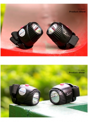ไฟฉายคาดหัว 2 โหมด YAGE LED 1W แบต 1000mAh ชาร์จไฟบ้าน
