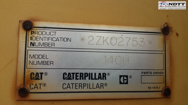 Cat 140H s/n: 2ZK02753 นำเข้าจากอเมริกา  062-709-1748 ธีรเทพ (แบงค์)