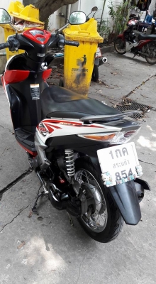 ขายลูกเดียว mio125 พร้อมขับ ปี2554 รถบ้าน เครื่องดี