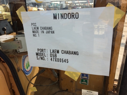 CAT D5B SN: 47X00545 เครื่อง 10Z เกียร์ตัด นำเข้าจากญี่ปุ่น ถึงไทยแล้วครับ CAT D5B SN: 47X00545 เครื่อง 10Z เกียร์ตัด นำเข้าจากญี่ปุ่น ถึงไทยแล้วครับ