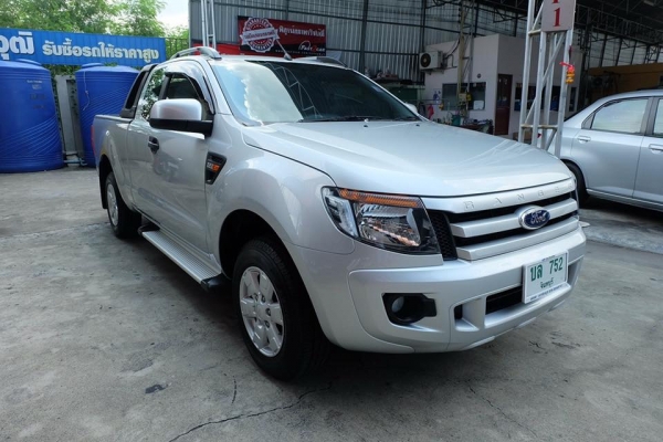 Ford Ranger 2.2open cab สีเทา ปี 2014 Ford Ranger 2.2open cab สีเทา ปี 2014