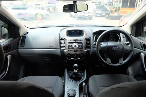 Ford Ranger 2.2open cab สีเทา ปี 2014