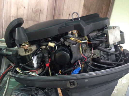 ขายเครื่องyamaha25โฟร์มีทริมไฟฟ้า