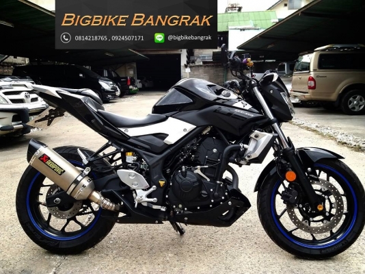 mt 03 แต่งไป14000 ดาวนเพียง 29000 Bigbike Bangrak จัดให้ ชื่อนี้การันตี