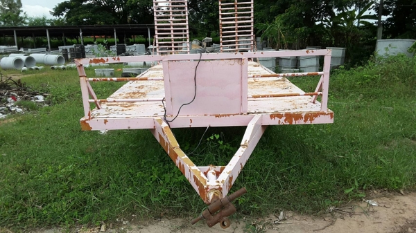 ขายเทลเลอร์สาลี่ลากรถเกี่ยวข้าว เพลา รถหกล้อ