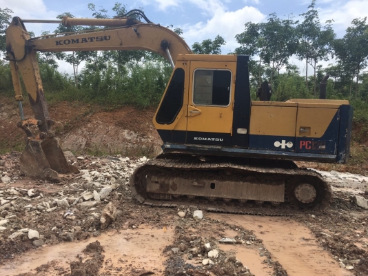 ขายแบคโฮ KOMATSU PC 120-2 สภาพพร้อมใช้งาน เจ้าของขายเอง ขายแบคโฮ KOMATSU PC 120-2 สภาพพร้อมใช้งาน เจ้าของขายเอง