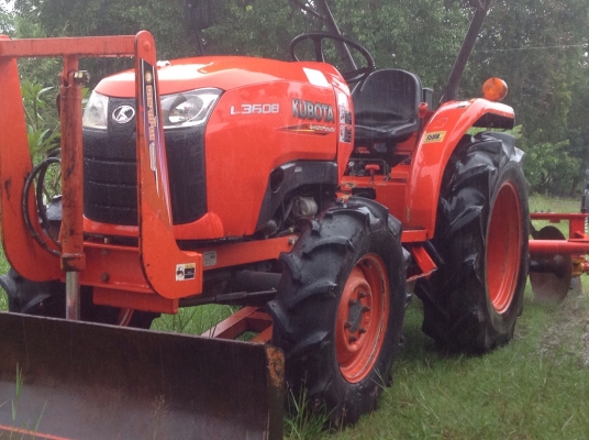 ขายรถไถKUBOTA L 3608 มือ2สภาพพร้อมใช้งานทะเบียนพร้อมโอน