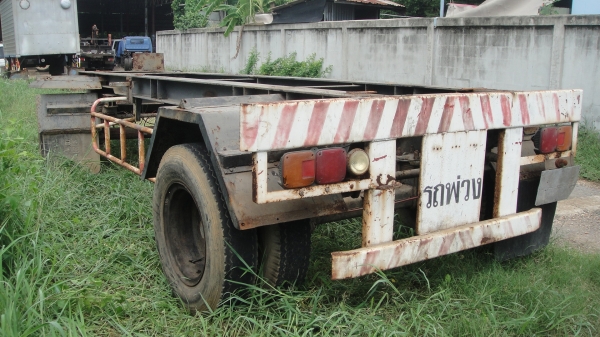 ก้างปลา2เพลา ยาว6.00ม.สภาพพร้อมใช้ ทะเบียนม.79 ราคาถูก