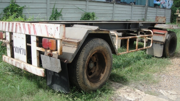 ก้างปลา2เพลา ยาว6.00ม.สภาพพร้อมใช้ ทะเบียนม.79 ราคาถูก