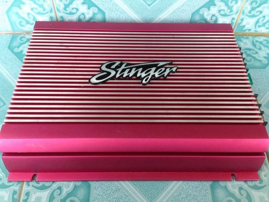 แอมป์คลาสเอบี2ch stinger ขาย 950 บาท มือสองใช้งานปกติ ขับกลางแหลมอย่างละ4ดอกได้ ของอยู่สระบุรี ค่าส่งเคอรี่ 100 บาท สนใจ0892425454