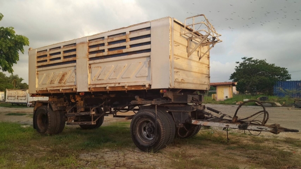 ขาย ลูกพ่วงสามมิตรดั้มสองเพลา ปี 50 ขาย ลูกพ่วงสามมิตรดั้มสองเพลา ปี 50