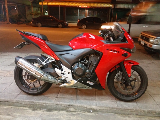 ขายครับ CBR500R ปี2014 รถเดิมๆ เครื่องเงียบๆ ประหยัดน้ำมัน สภาพพร้อมใช้