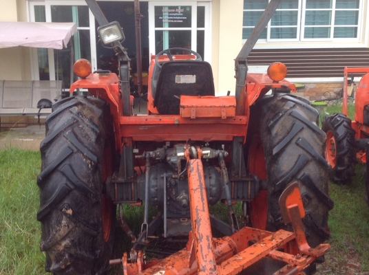 Kubota M5000SU พร้อมใบดัน ผาน 6x24 ตราช้าง สภาพแจ่มราคาเบาๆ