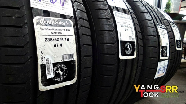 Continental ContiSportContact 5 SUV MOE SSR 235/50R18