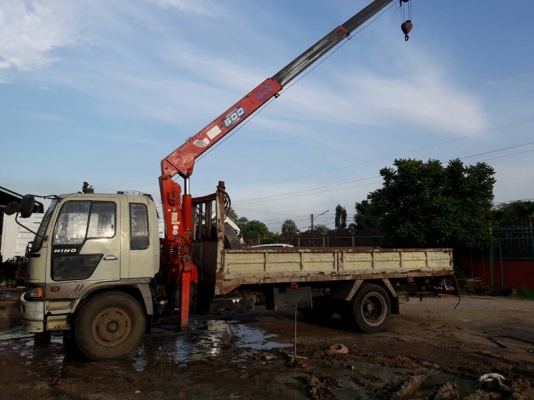 ขายรถบรรทุกหกล้อฮีโน่FF3H เครื่อง 195 แรงม้าHo7d แน่นมากๆๆติดเครนยูนิค 5 ตันท้องวี 3 ปลอก 2 ชักสวยๆๆ ขายรถบรรทุกหกล้อฮีโน่FF3H เครื่อง 195 แรงม้าHo7d แน่นมากๆๆติดเครนยูนิค 5 ตันท้องวี 3 ปลอก 2 ชักสวยๆๆ