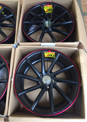 ล้อใหม่ Vossen ขอบ18 สีดำ รุ่นใหม่ล่าสุด ราคาเร้าใจ