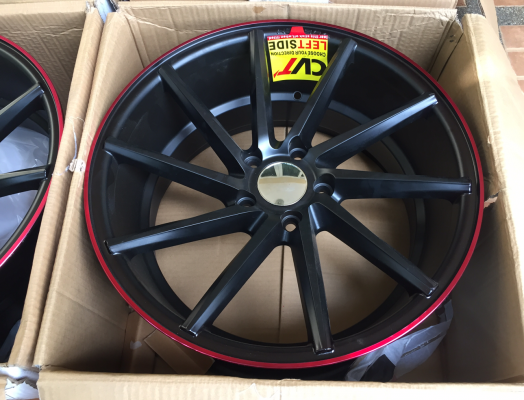 ล้อใหม่ Vossen ขอบ18 สีดำ รุ่นใหม่ล่าสุด ราคาเร้าใจ