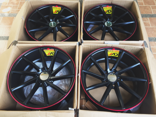 ล้อใหม่ Vossen ขอบ18 สีดำ รุ่นใหม่ล่าสุด ราคาเร้าใจ