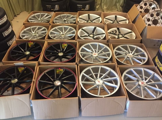 ล้อใหม่ Vossen ขอบ18 สีดำ รุ่นใหม่ล่าสุด ราคาเร้าใจ