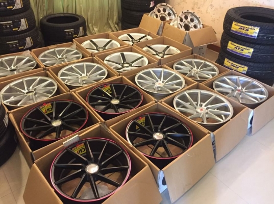 ล้อใหม่ Vossen ขอบ18 สีดำ รุ่นใหม่ล่าสุด ราคาเร้าใจ