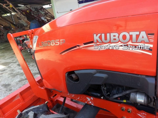 คูโบต้า L3608SP 4 WD ใบมีดดันหน้าใหม่ ผานหลังใหม่ ทำงาน 371 ชั่วโมง ปี 2557